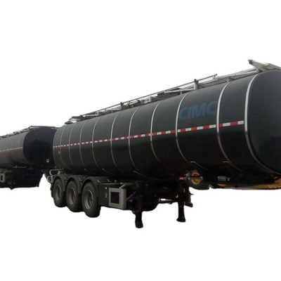 Asphalt Asphalt Transport Bitumen Tank Launching Semi Trailer